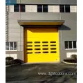 Rapid PVC Fabric Huge Stacking Roll Up Door